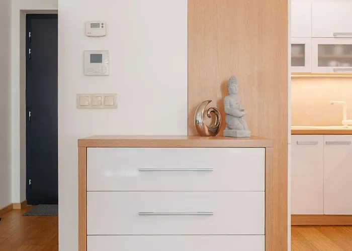 Apartmán Downtown In The Heart Of The New Center, 4 Persons, Parking